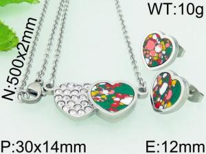 SS Jewelry Set(Most Women) - KS74799-K