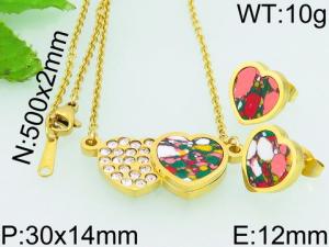 SS Jewelry Set(Most Women) - KS74803-K