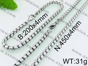 SS Jewelry Set(Most Women) - KS76541-Z