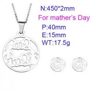 SS Jewelry Set(Most Women)（ Mother's Day） - KS78775-K