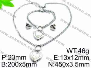 SS Jewelry Set(Most Women) - KS84717-Z