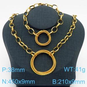 SS Jewelry Set(Most Women) - KS86117-K