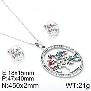 SS Jewelry Set(Most Women) - KS86155-K