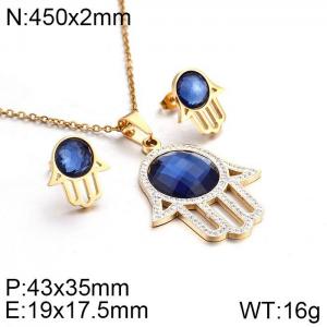 SS Jewelry Set(Most Women) - KS87488-K