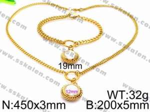 SS Jewelry Set(Most Women) - KS87742-Z