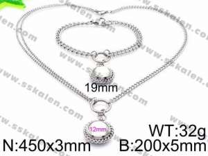 SS Jewelry Set(Most Women) - KS87748-Z