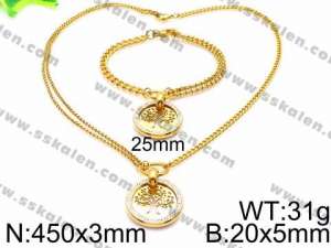 SS Jewelry Set(Most Women) - KS87785-Z