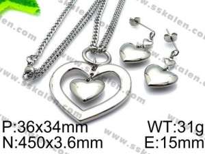 SS Jewelry Set(Most Women) - KS88096-Z