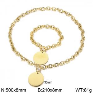 SS Jewelry Set(Most Women) - KS90103-Z