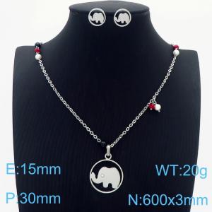 SS Jewelry Set(Most Women) - KS93300-K