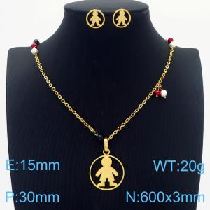 SS Jewelry Set(Most Women) - KS93323-K