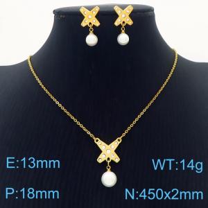 SS Jewelry Set(Most Women) - KS93673-KC