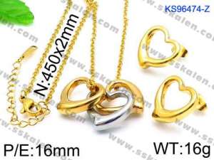 SS Jewelry Set(Most Women) - KS96474-Z