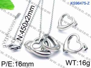 SS Jewelry Set(Most Women) - KS96475-Z