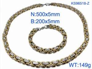 SS Jewelry Set(Most Men) - KS96518-Z