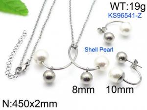 SS Jewelry Set(Most Women) - KS96541-Z