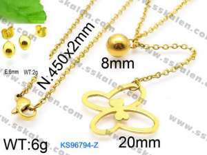 SS Jewelry Set(Most Women) - KS96794-Z