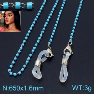 Fashion simple interbead chain glasses chain accessories - KSC196-Z
