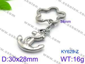 Stainless Steel Keychain - KY629-Z