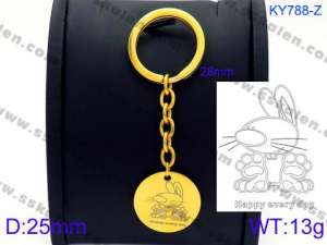 Stainless Steel Keychain - KY788-Z