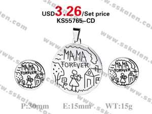 Hot Selling Beautiful Cheap Design Mother's Day Jewelry - KS55765-CD