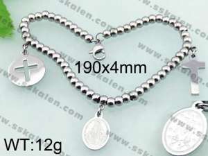 Stainless Steel Bracelet  - KB55701-Z