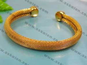 Stainless Steel Gold-plating Bangle - KB19790