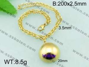 Stainless Steel Gold-plating Bracelet  - KB57218-Z