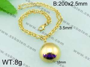 Stainless Steel Gold-plating Bracelet  - KB57219-Z