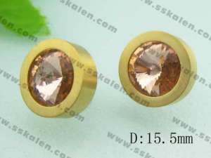 SS Gold-Plating Earring  - KE29217-D