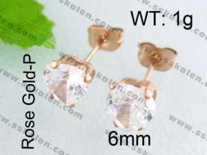 SS Gold-Plating Earring - KE40623-YX