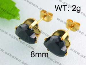 SS Gold-Plating Earring - KE40655-YX