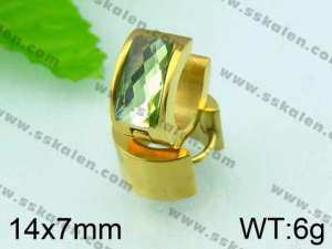 SS Gold-Plating Earring - KE42287-YX
