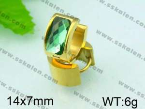 SS Gold-Plating Earring - KE42289-YX