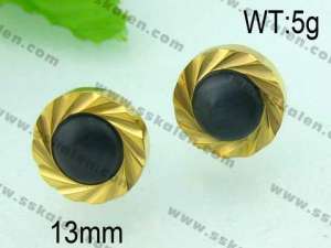 SS Gold-Plating Earring  - KE42543-YX