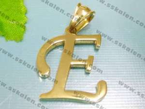 Stainless Steel Gold-plating Pendant - KP19829-D