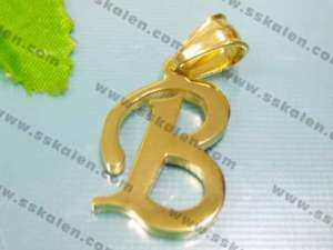 Stainless Steel Gold-plating Pendant  - KP22851-D