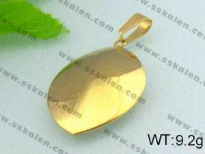Stainless Steel Gold-plating Pendant  - KP28568-K
