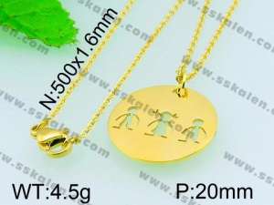 Stainless Steel Gold-plating Pendant  - KP40631-Z