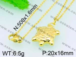 Stainless Steel Gold-plating Pendant  - KP40634-Z