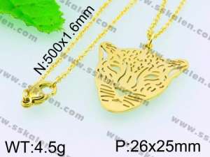 Stainless Steel Gold-plating Pendant  - KP40639-Z