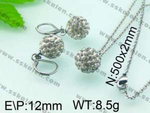 SS Jewelry Set - KS26450-Z