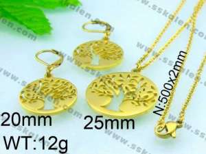 SS Jewelry Set - KS28210-Z