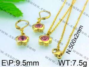 SS Jewelry Set - KS28217-Z