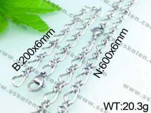 SS Jewelry Set - KS30561-Z