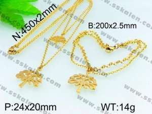 SS Jewelry Set - KS38719-Z