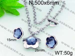 SS Jewelry Set - KS38750-Z