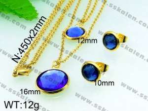 SS Jewelry Set - KS38792-Z