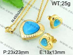 SS Jewelry Set - KS40588-Z