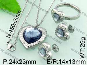 SS Jewelry Set - KS41361-Z